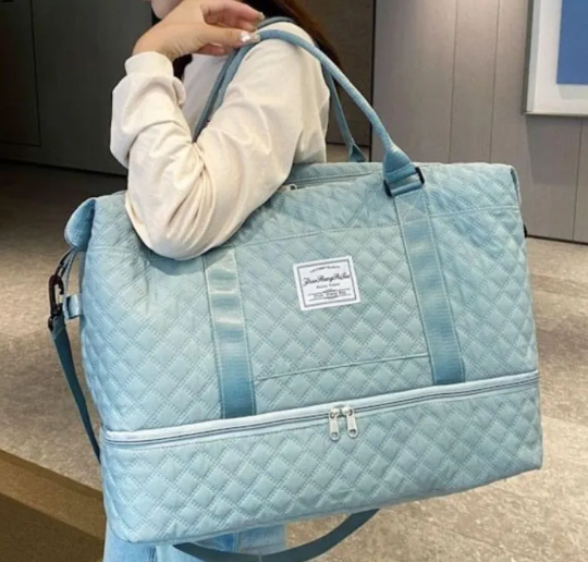 Travel bag with shoe compartment- big size